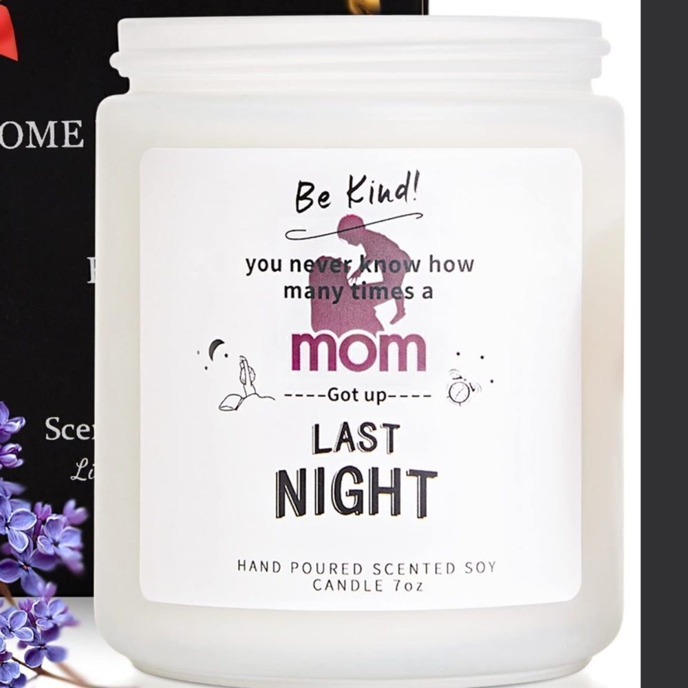 Gifts For Mom From Daughter Son-Funny Mom Birthday GiftsLavender 7oz - White Jar